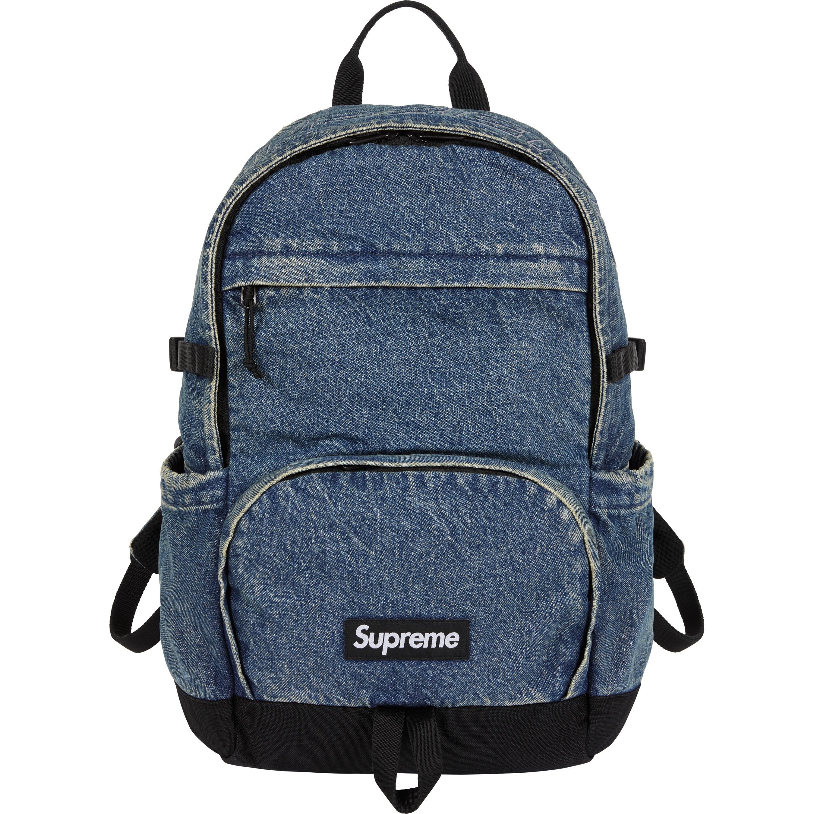 Denim Backpack view 2